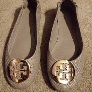 Tory Burch Minnie Quilted Ballet Flats